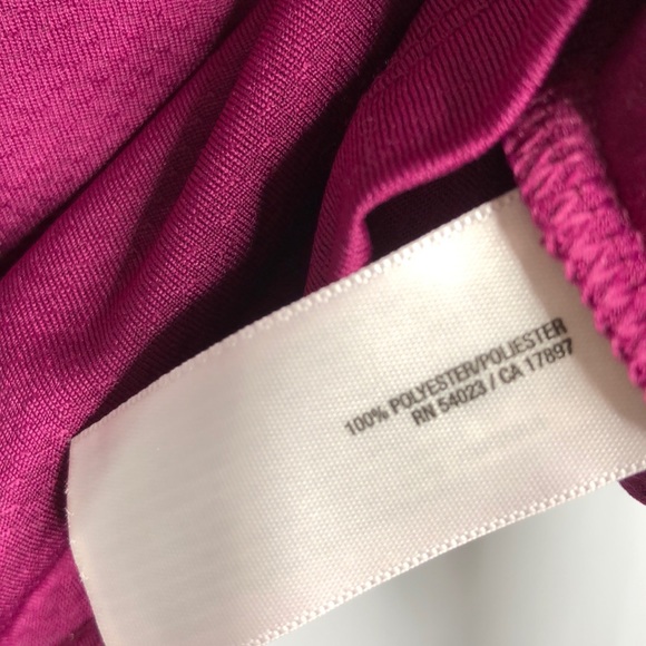 Old Navy Purple Pink Trim Racerback Tank Top XS - Picture 4 of 7